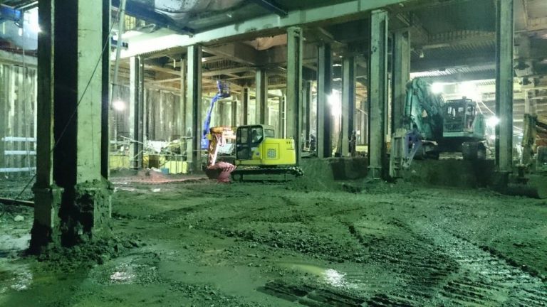 大手町高層ビル（逆打ち工法）.JPG@@@